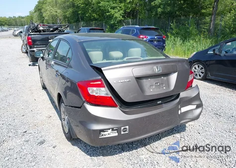 2012 Honda Civic Lx from USA, damaged, VIN 19XFB2F53CE049952